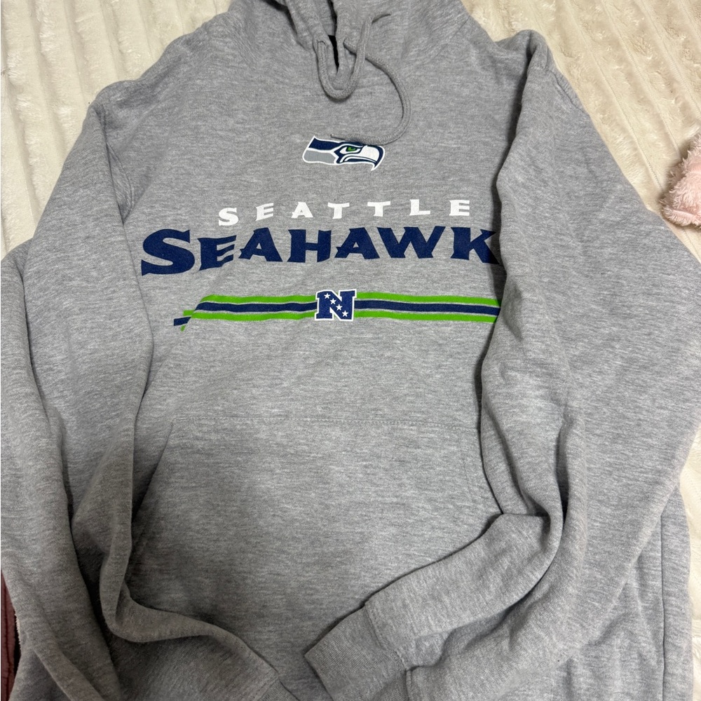 NFL Seattle Seahawks Gray Hoodie